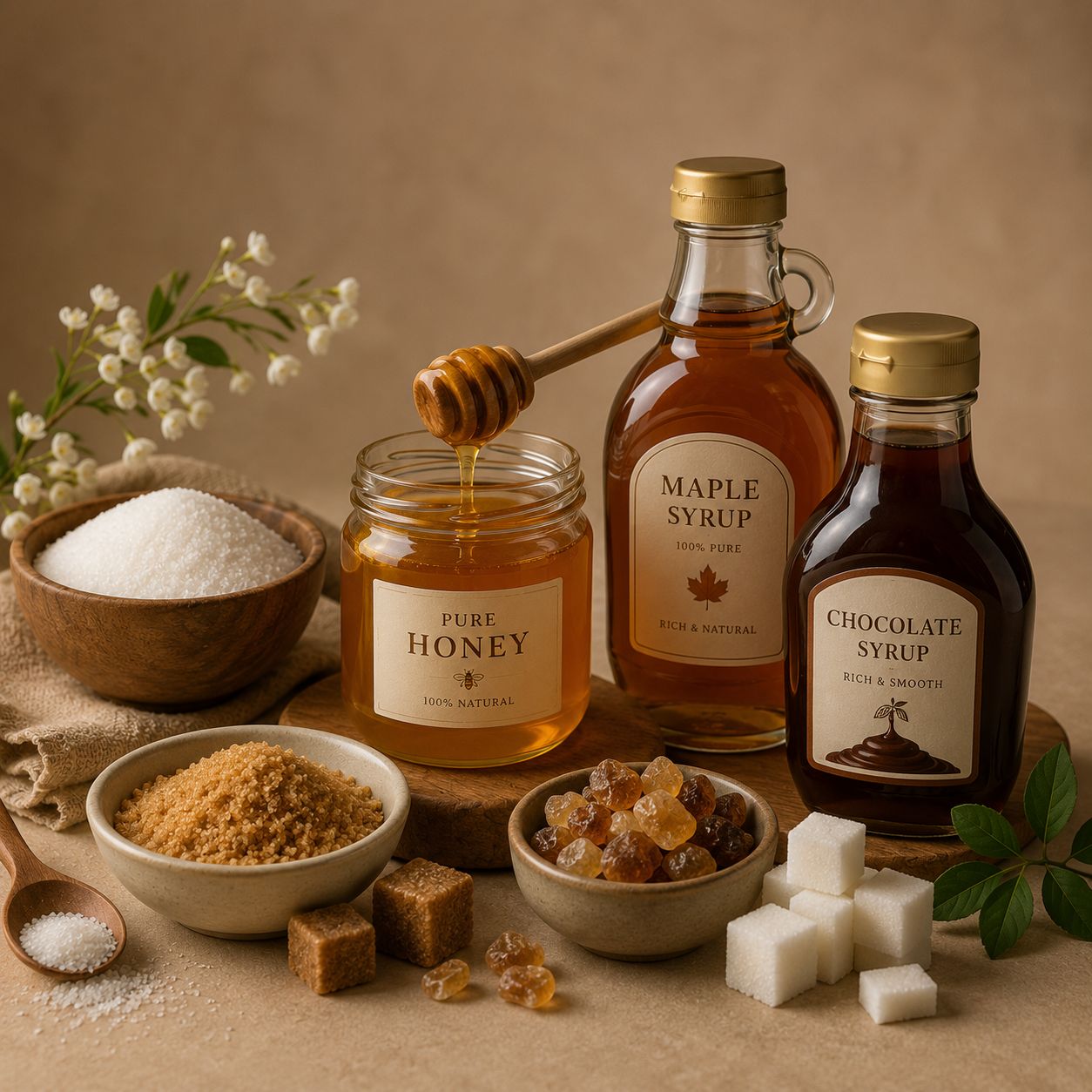 Sugar, Honey & Syrup