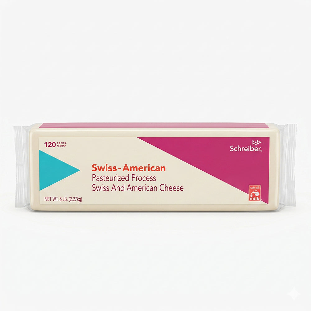 American White Slice Cheese SC 120SL