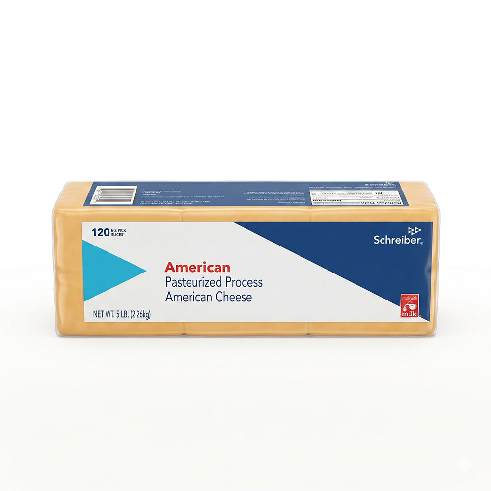 American Yellow Slice Cheese SC 120SL