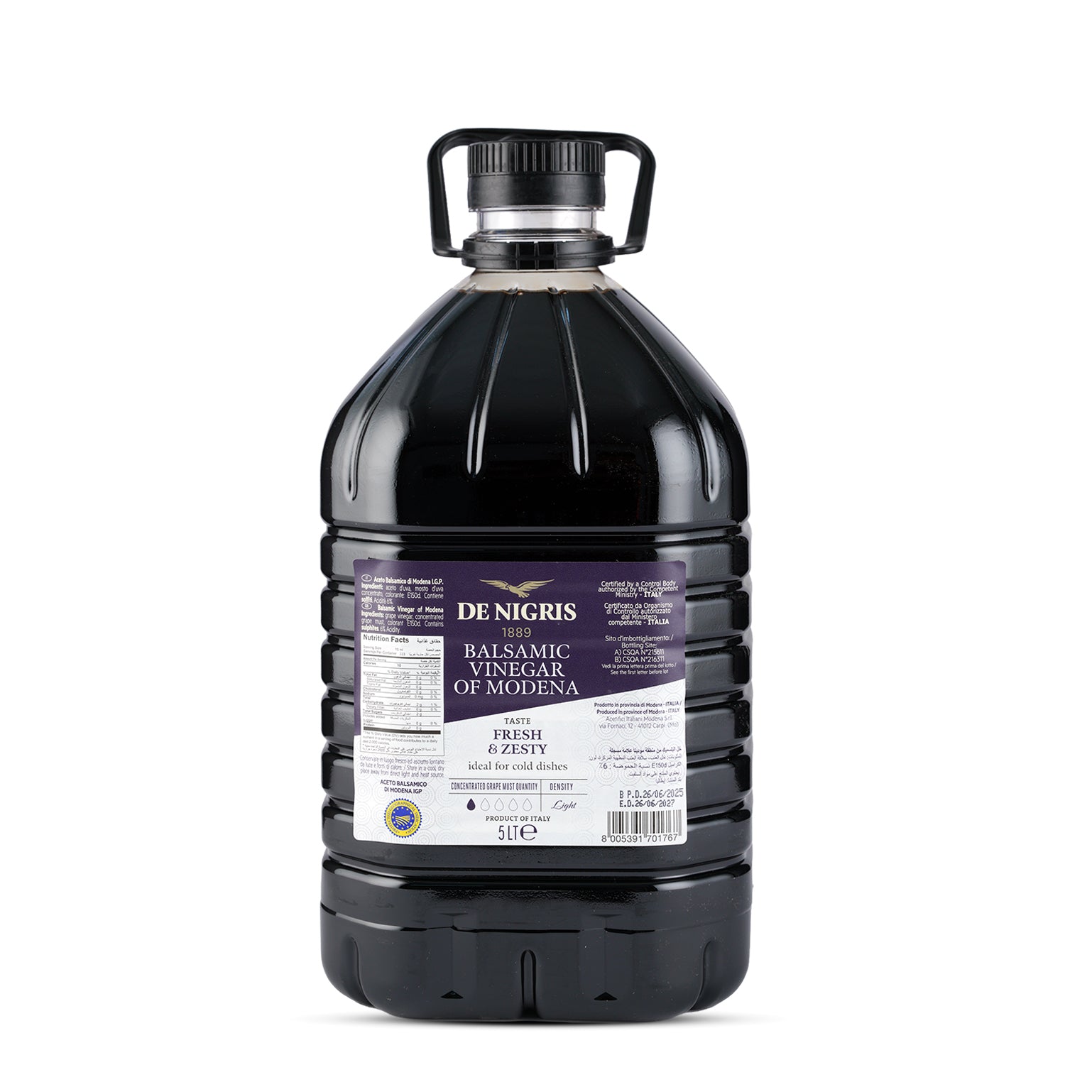 Balsamic Vinegar 5Ltr