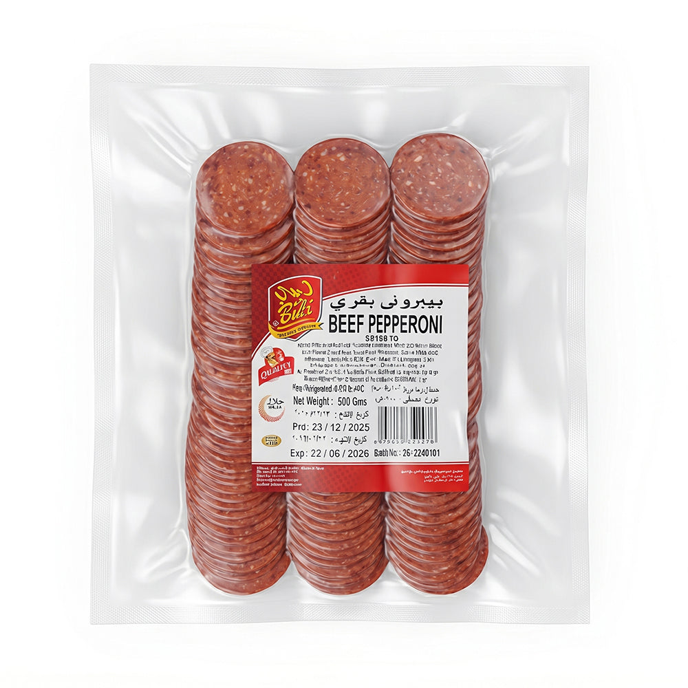Beef Pepperoni Slice