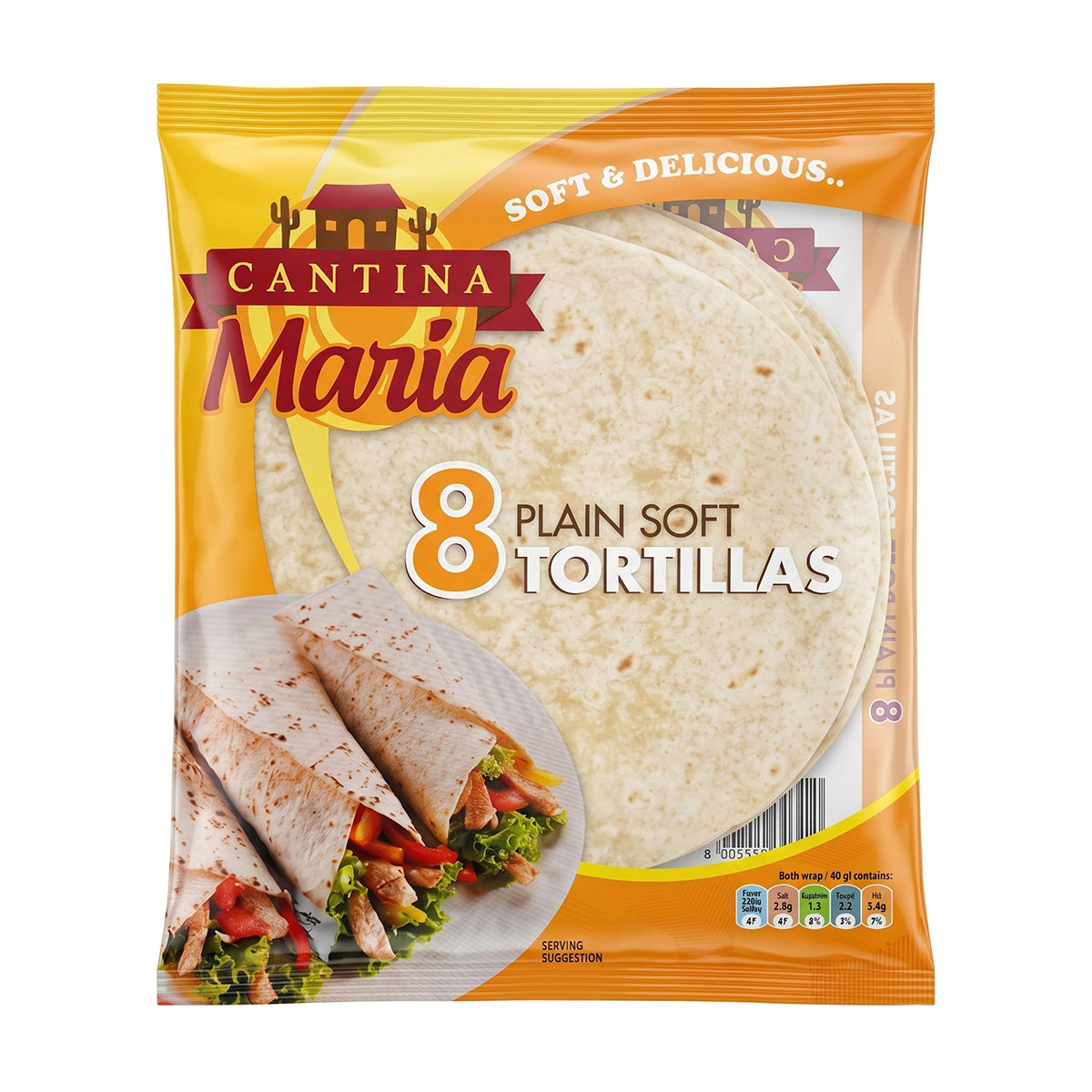 Tortilla Wrap (8")
